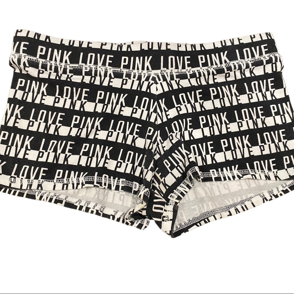 VS Pink Pajama Sleep Shorts Size XS EUC! - Picture 2 of 4